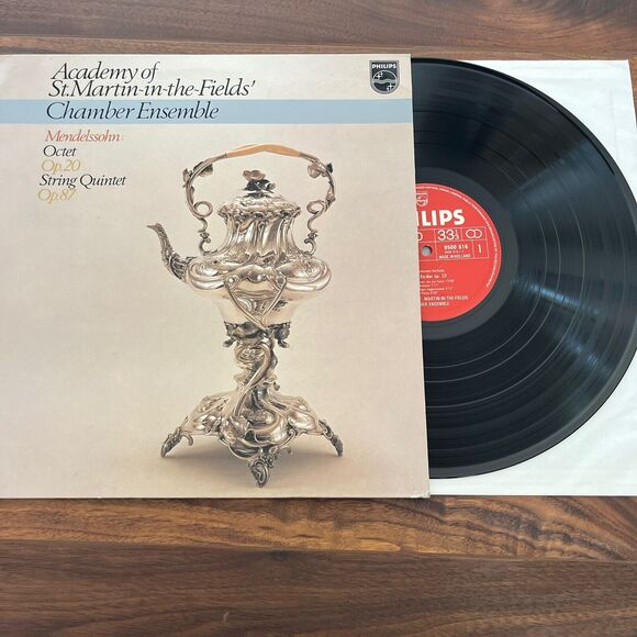 Mendelssohn Octet Op. 20 String Quartet Op. 87 St Martin Ensemble Philips - Picture 1 of 7